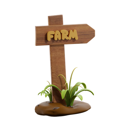 Farm Board  3D Icon