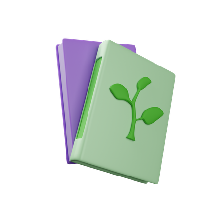 Farm books  3D Icon