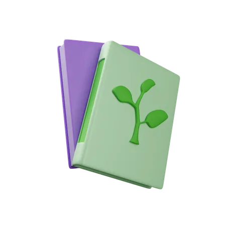 Farm books  3D Icon