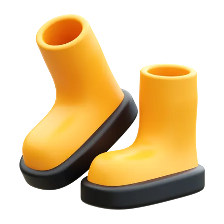 Farm Boot  3D Icon