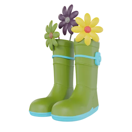 Farm Boot  3D Icon