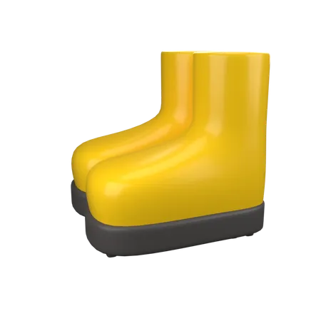 Farm Boot  3D Icon