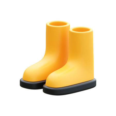 Farm Boot  3D Icon