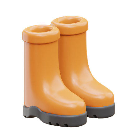 Farm Boots  3D Icon