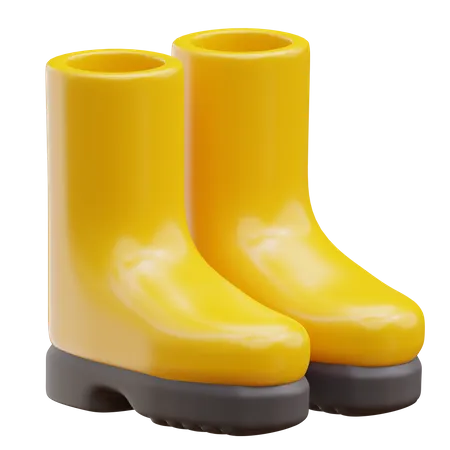 Farm Boots  3D Icon