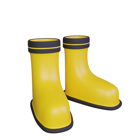 Farm Boots  3D Icon