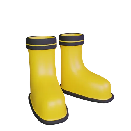 Farm Boots  3D Icon