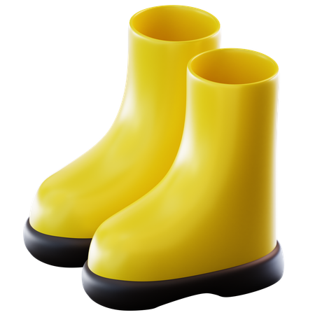 Farm Boots  3D Icon