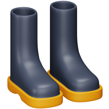 Farm boots  3D Icon