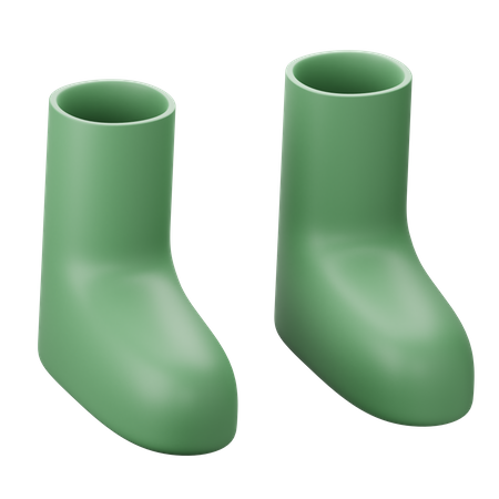 Farm Boots  3D Icon