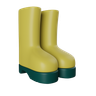 agricultural shoes emoji 3d