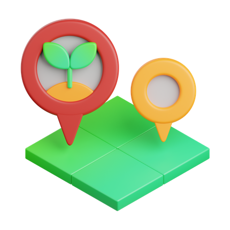 Farm Field  3D Icon