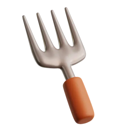 Farm Fork  3D Icon