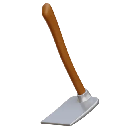 Farm Hoe  3D Icon