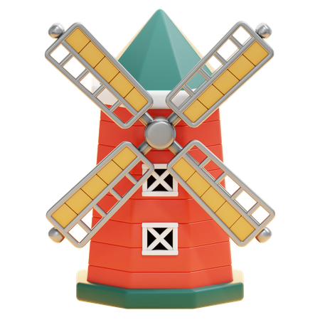 FARM MILL  3D Icon