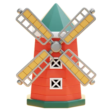 FARM MILL  3D Icon