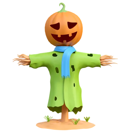 Farm Scarecrow  3D Icon