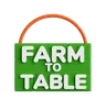 Farm-to-Table Sign