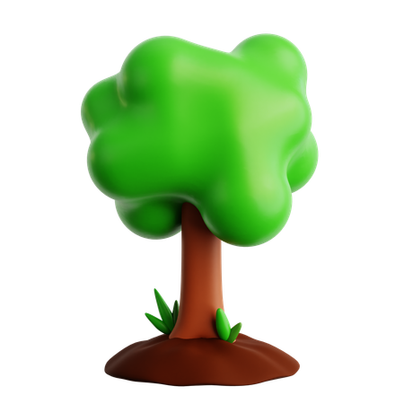 Farm Tree  3D Icon