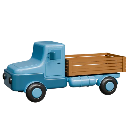 Farm Truck  3D Icon