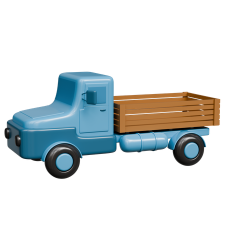 Farm Truck  3D Icon