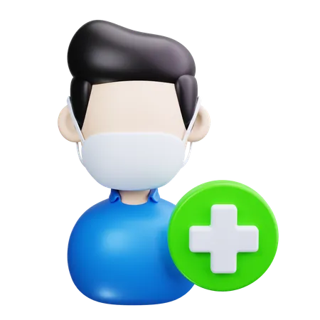 Farmacéutico  3D Icon