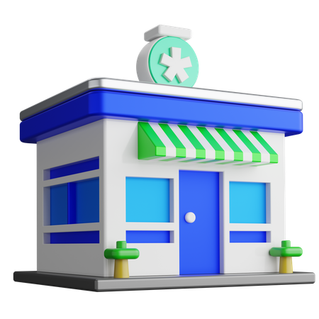 Farmacia  3D Icon