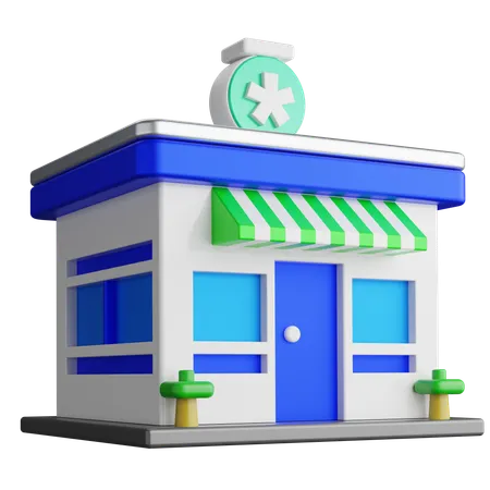 Farmacia  3D Icon