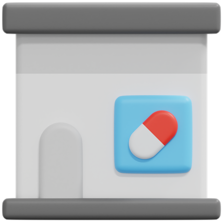 Farmacia  3D Icon