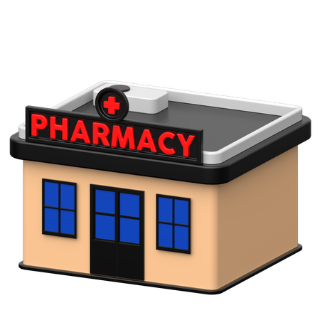 Farmacia  3D Icon