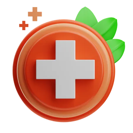 Farmacia natural  3D Icon