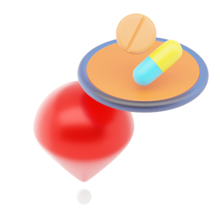 Alfiler de farmacia  3D Icon