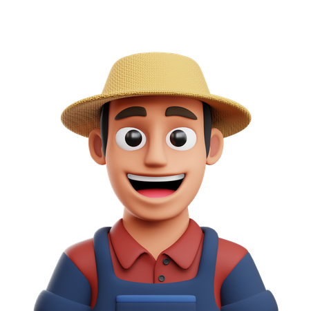 Farmer  3D Icon