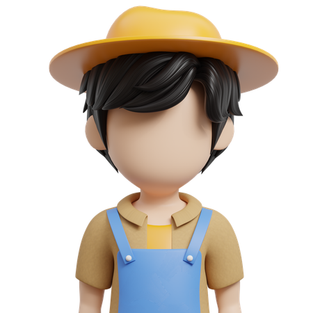 Farmer  3D Icon