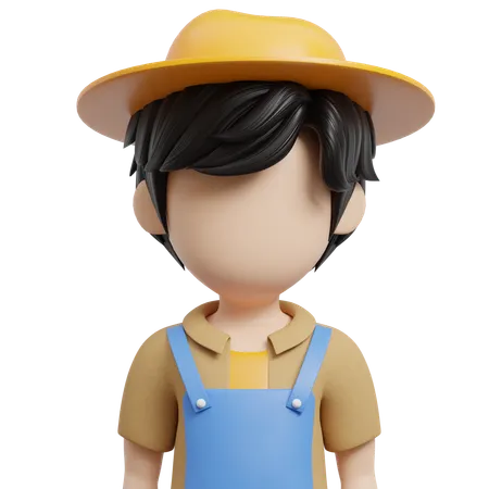 Farmer  3D Icon