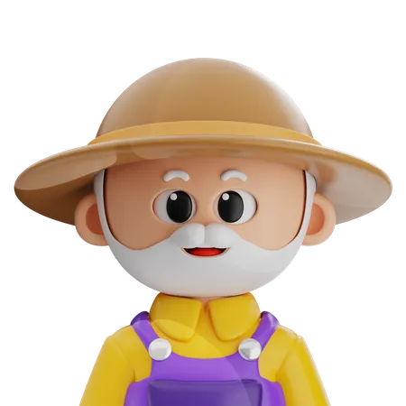 Farmer  3D Icon