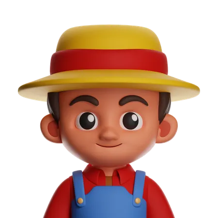 Farmer  3D Icon