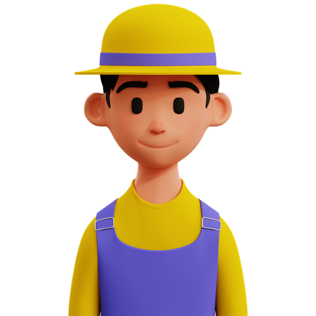 Farmer  3D Icon