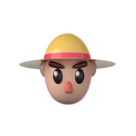 Farmer  3D Icon