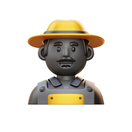 Farmer  3D Icon
