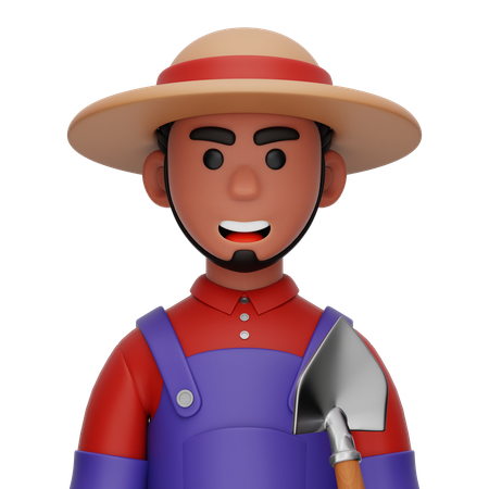 Farmer  3D Icon