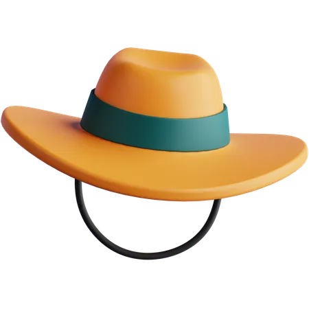 Farmer Hat 3 D Icon 3D Icon