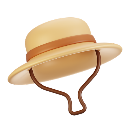 Farmer hat  3D Icon