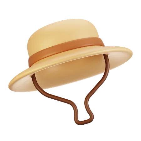 Farmer hat  3D Icon