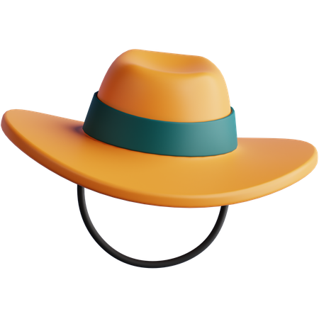 Farmer Hat  3D Icon