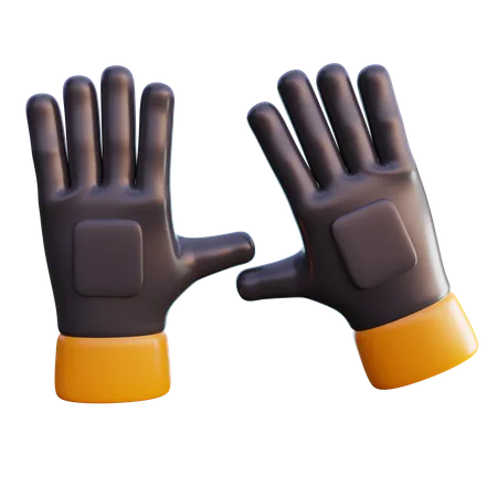 Farmer's gloves  3D Icon