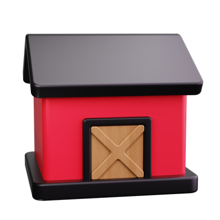 Farmhouse  3D Icon