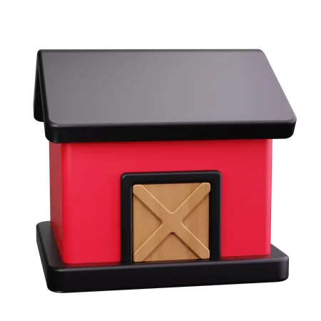 Farmhouse  3D Icon