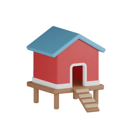 Farmhouse 3D Icon