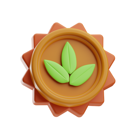 Farming Badge  3D Icon